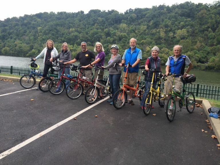 9 Cyclists, 8 Bike Fridays, 335 Miles