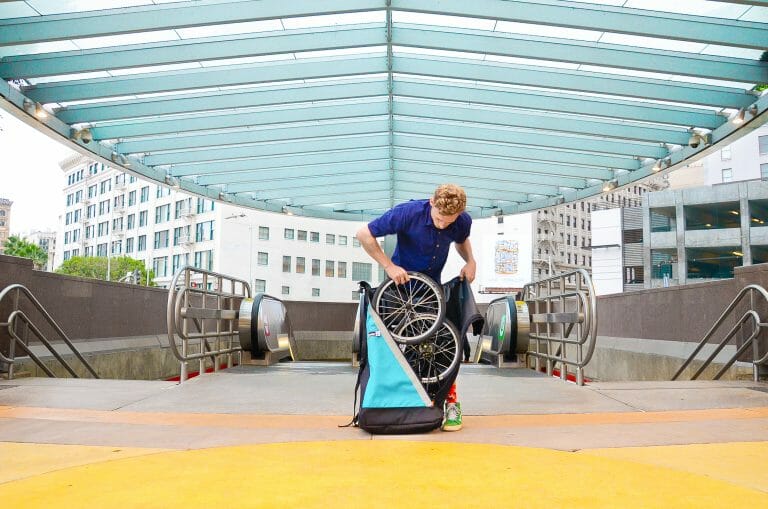 Review: The pakiT Folding Bike in Downtown Los Angeles