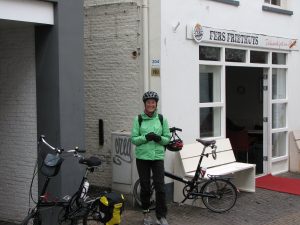 Touring the Netherlands with two Bike Friday bikes