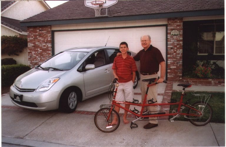 Love of Bike Friday Wins the Day (and a Prius)