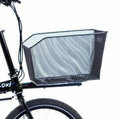 <b>Front cargo rack and basket</b>