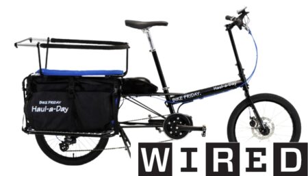 The haul-A-Day cargo bike reviewed by wired.com