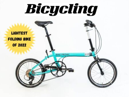 bicycling magazine pakiT lightest folding bike of 2022