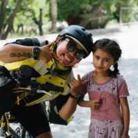 Ah Gan and young girl