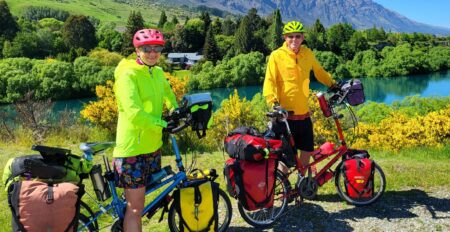 Torsten and Cathy currently touring in New Zealand on their New World Tourists