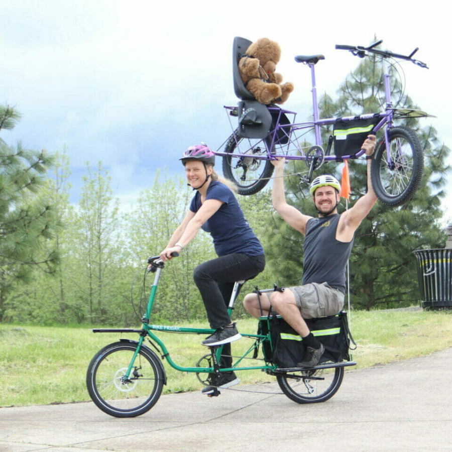 Bike Friday Haul-a-day Cargo Bike Willie & Hanna