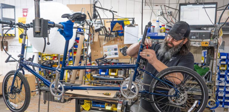 Service Special Offer: Good as new. Treat your Bike Friday to a factory refresh!